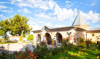 Sille Village view in Konya. Sille is old greek village and it is populer tourist attraction in Konya.