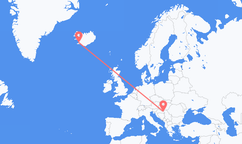 Flights from Reykjavík to Osijek