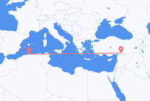 Vols d’Alger pour Gaziantep