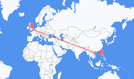 Flights from the United Kingdom to the Philippines