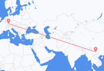 Flüge von Kunming nach Stuttgart