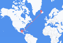 Guatemala City to Reykjavík