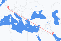 Flyg från Kuwait till Mulhouse