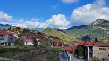 photo of the historic port of Nafpaktos is a town and a former municipality in Nafpaktia, Aetolia-Acarnania, West Greece.