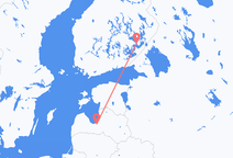 Flyrejser fra Riga, Letland til Savonlinna, Finland