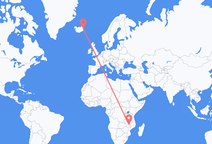เที่ยวบิน จาก ลิลองเว, มาลาวี ไปยัง Egilsstaðir, ไอซ์แลนด์