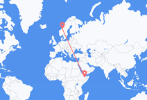 Vuelos de Hargeisa a Trondheim