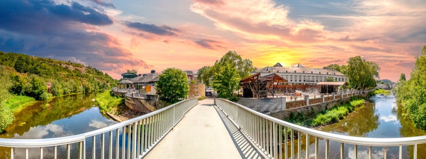 photo of view of Old city of Bad Kreuznach, Germany.