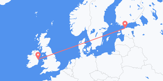 Ireland to Estonia