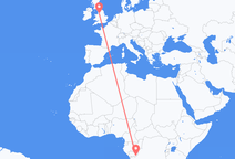 Brazzaville nach Manchester