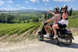 Excursão de Vespa à Toscana com tudo incluído em Chianti saindo de Florença