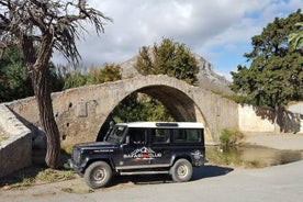 Heils dags Land Rover Safari frá Rethymno með hádegissundi