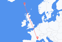 เที่ยวบิน จาก Sørvágur, หมู่เกาะแฟโร ถึงนีมส์, ฝรั่งเศส
