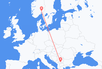 Oslo to Pristina