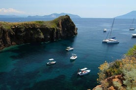 Dagsferð til Aeolian-eyja frá Taormina: Stromboli og Panarea