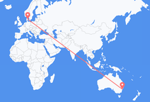 호주 시드니 출발, 덴마크 오르후스 도착 항공편