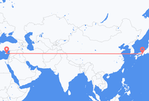 Vols d’Osaka à Larnaca