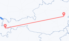 Train tickets from Gemeinde Ternitz to Klosters-Serneus