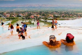 Pamukkale, Saldasjön Sightseeingtur från Alanya, Side, Antalya