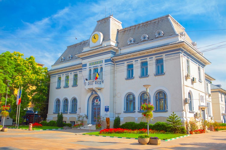 Pitesti,Romania,  Primaria city Hall