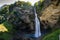 photo of Reichenbach Falls in the Bernese Oberland region,Switzerland.