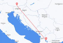 Vuelos de Ohrid, Macedonia del Norte a Klagenfurt, Austria