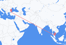 Flyrejser fra Kuala Terengganu til Istanbul