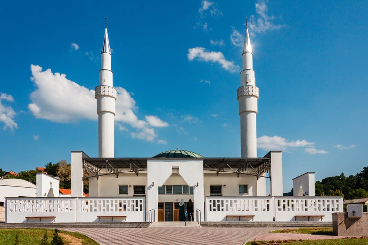 King Abdulah Mosque in Tuzla