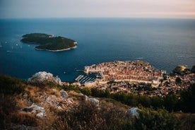 Expérience de Dubrovnik en tyrolienne au coucher du soleil