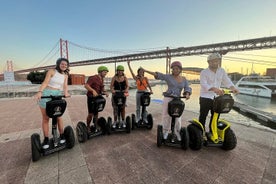 Segway-Führung am Flussufer von Lissabon