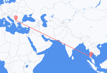 Flyg från Nakhon Si Thammarat Province till Skopje