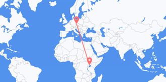 Uganda to the Czech Republic
