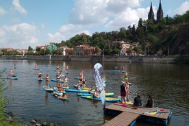 Paddleboard uthyrning i Prags centrum