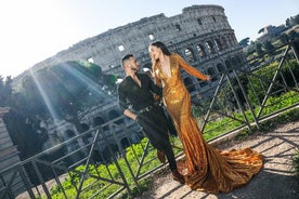 Servizio fotografico di 2 ore al Colosseo + Piazza del Campidoglio