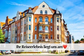 12 FEWOs im Jugendstilhaus mit Aufzug, Kingsize Doppelbett, Smart-TV, etc