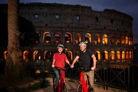 Rome by Night Cannondale EBike Tour með valfrjálsum ítölskum kvöldverði