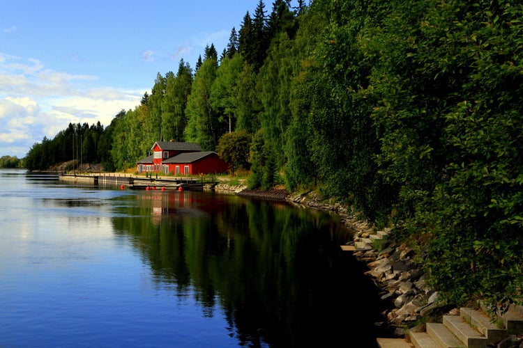 Photo of Scenic view near the town of Kajaani, Kainuu region, Finland