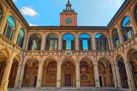 Bologna Audio-guided tour of the archiginnasio and local tasting