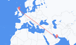 Flüge von Abu Dhabi nach Edinburgh