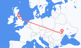 Flights from Moldova to England