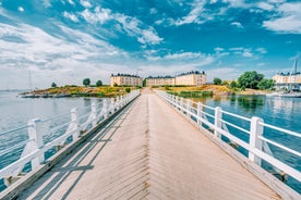 Photo of the town of Lappeenranta from the fortress Linnoitus.