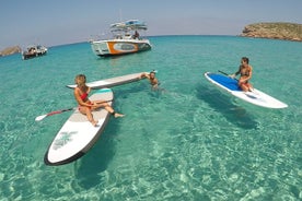 3 klukkustundir með bát með Paddle Surf námskeiði, Snorkel og fleira