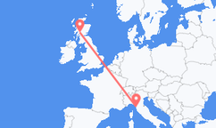 Train tickets from Tyndrum to Pisa