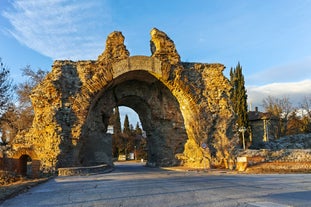 Photo of Balchik Palace of Romanian Queen Marie at Bulgarian Black Sea coastline, Balchik, Bulgaria.