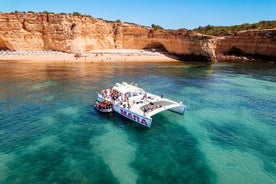 Katamaran BBQ på stranden: Cruise til Benagil-grottene