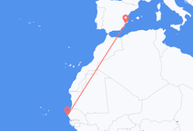 Vols de Dakar à Alicante