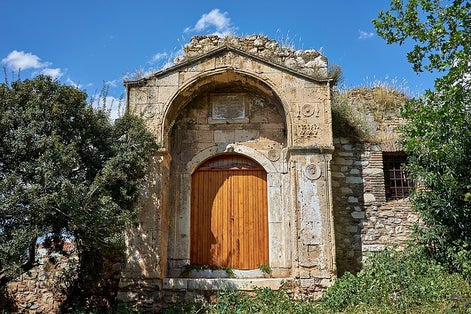 photo of view of Horologion of Andronikos Cyrrhestes,Athens Greece.