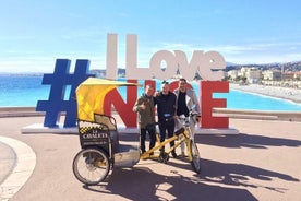 Excursion autour des points forts de Nice à vélo-taxi