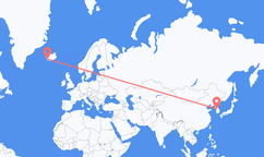 Vols de Séoul à Reykjavik