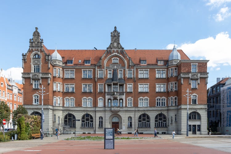 Photo of Building of the Silesian Museum in Katowice .